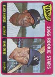 1965 Topps Baseball Cards      226     Rookie Stars-Elvio Jimenez RC-Jake Gibbs